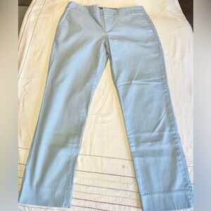 Banana Republic Hampton Style Light Blue Slim Fit Ankle Pants